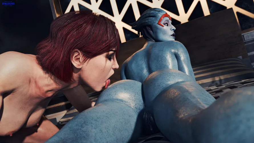 FemShep & Samara (Sfmlover22) [Mass Effect]