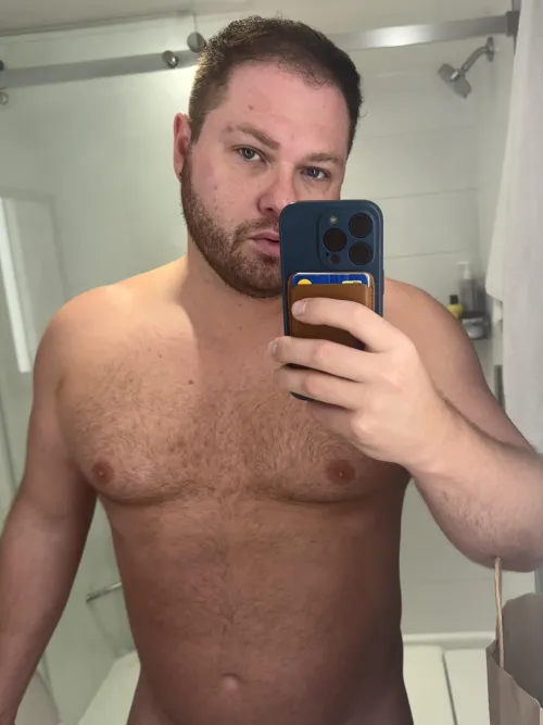 Fresh out the shower