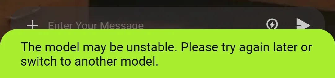 Gemini dies on one character. Help