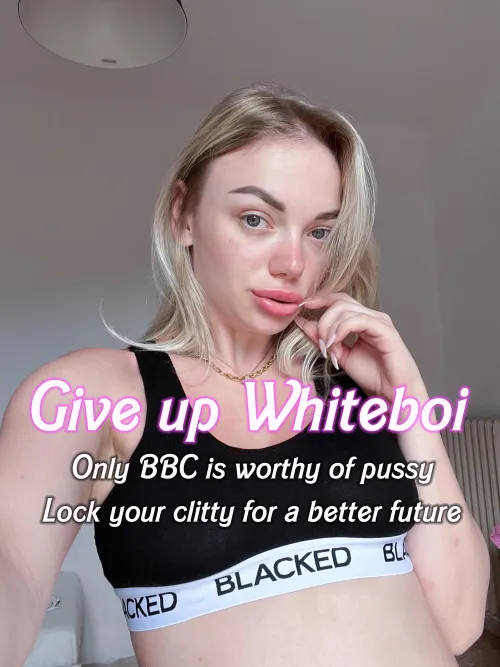 Goodbye whiteboi you lost