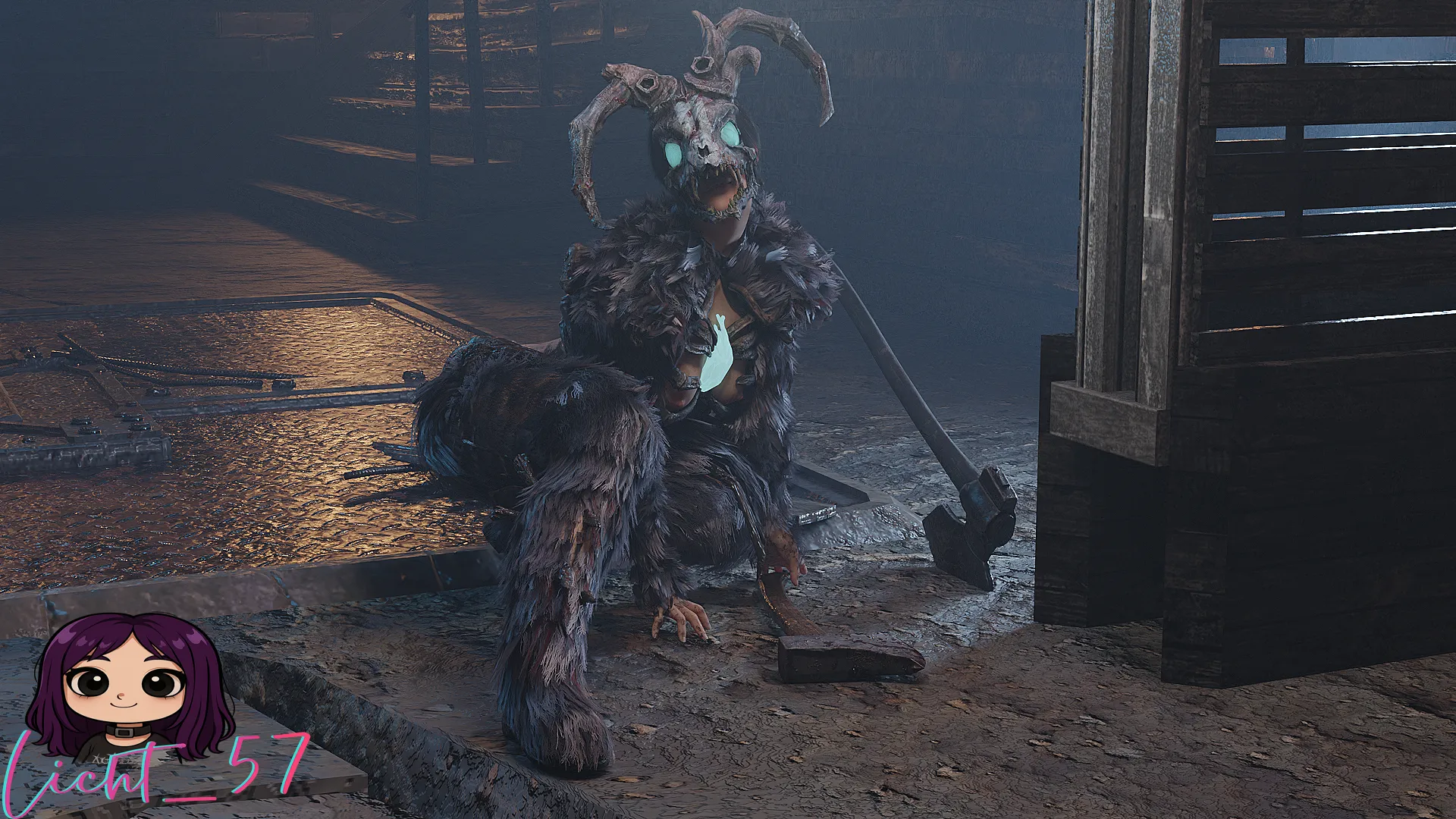 (Huntress) La..la..lalala.. followed by another La..la..lalala.. :))