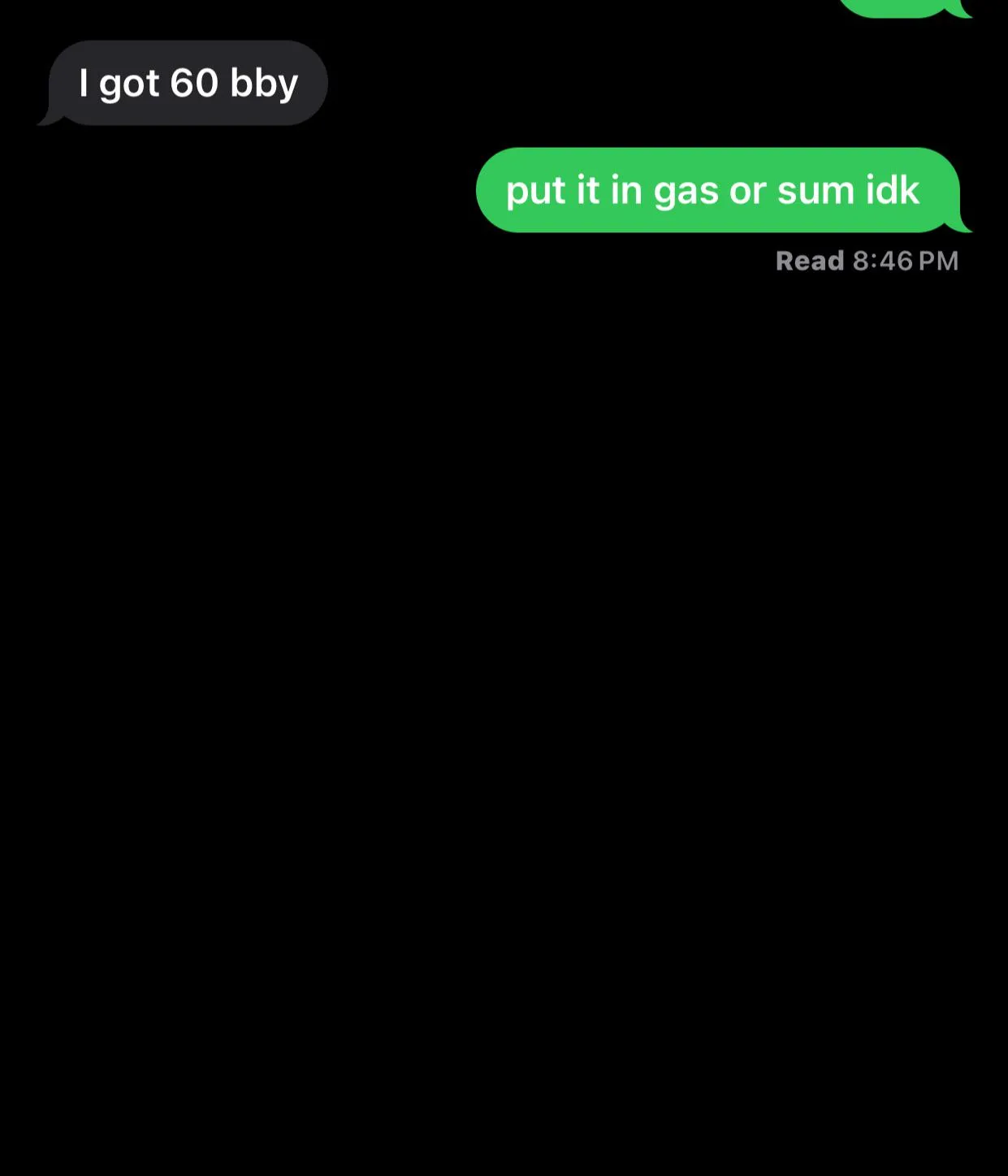 i hate when they hit you with “ i only got “