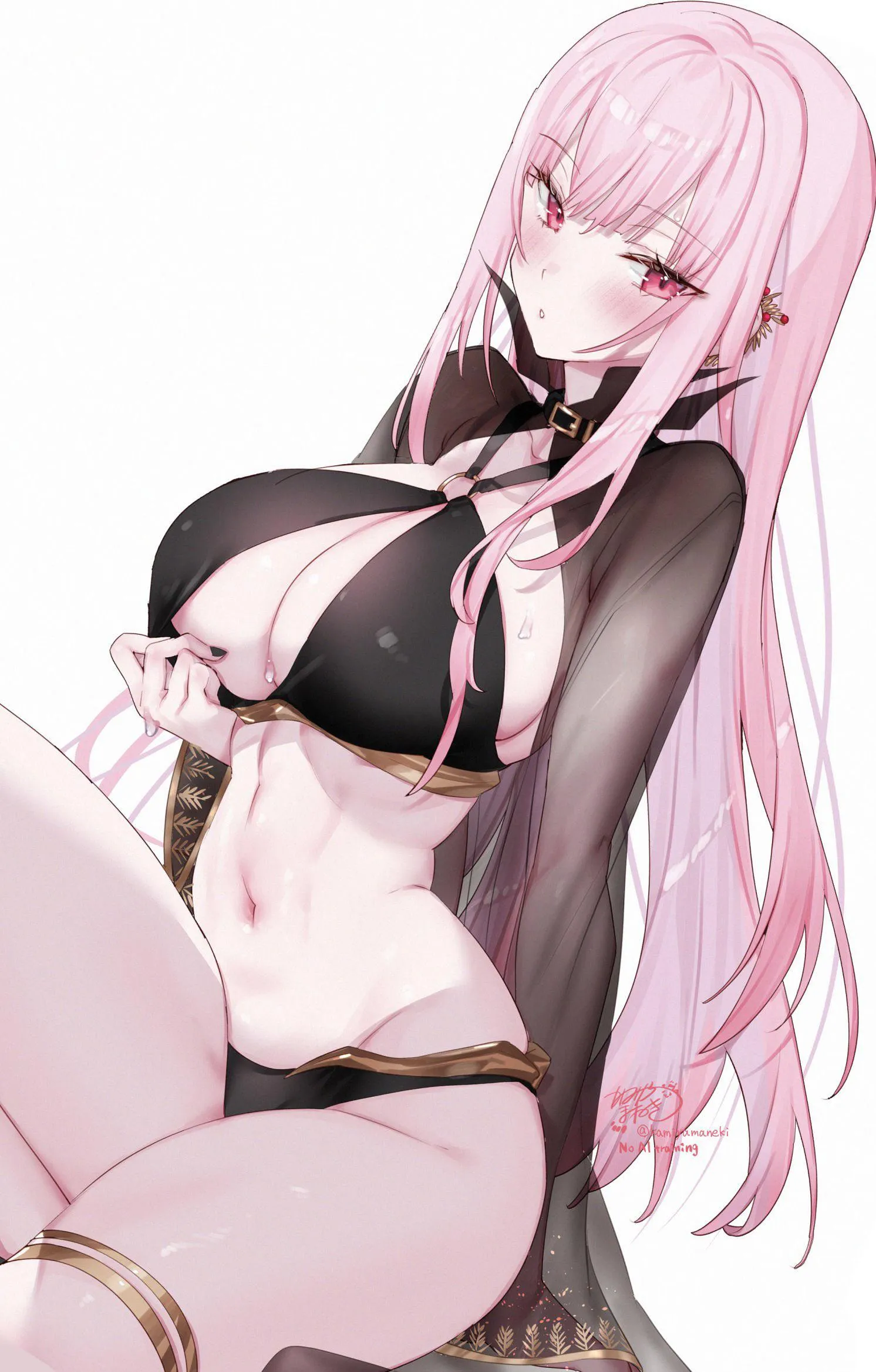 I want to put my face in there, and die.