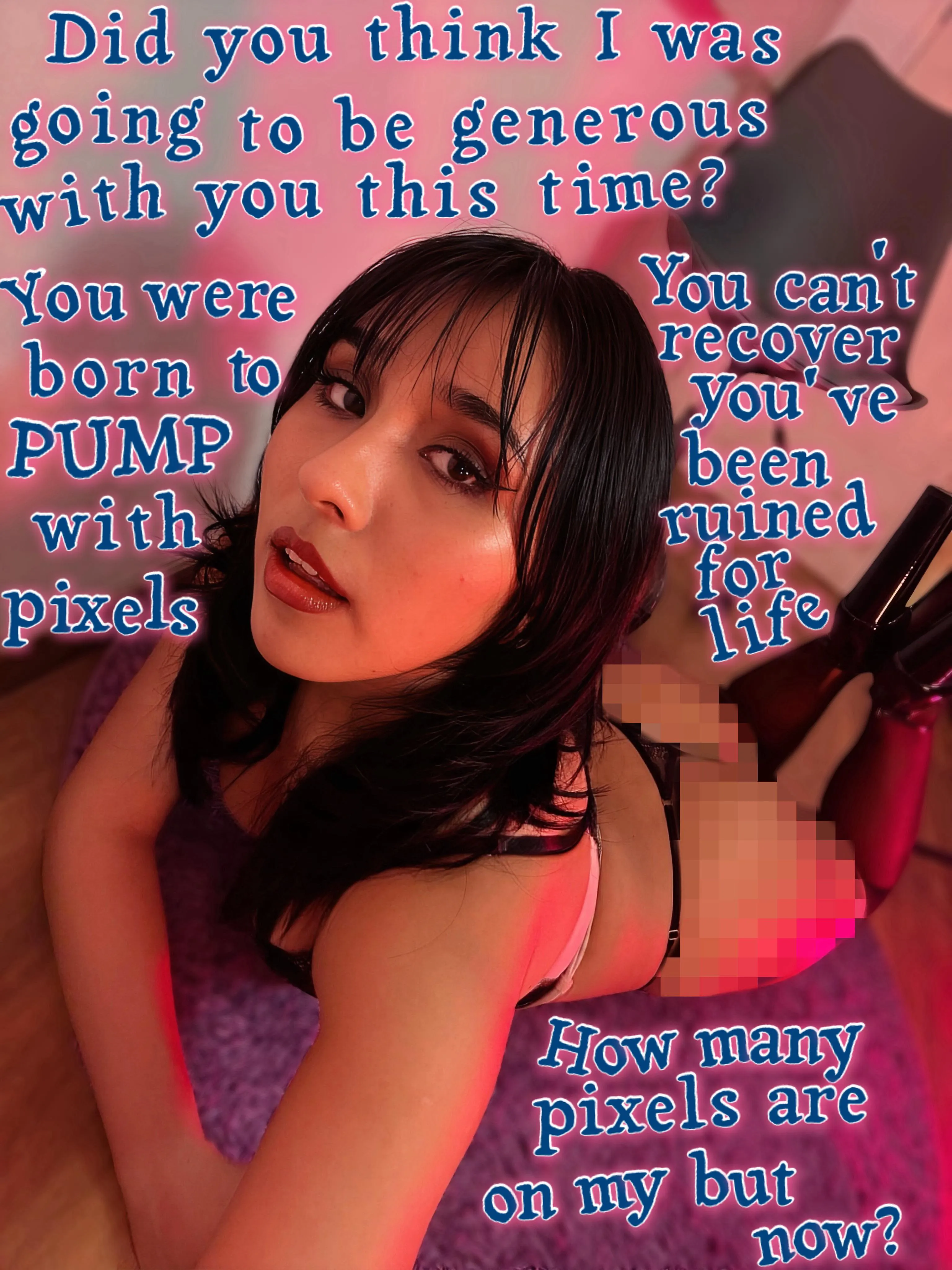 I wasn't joking when I told you that you would be ruined for life 🍑🚫🧎