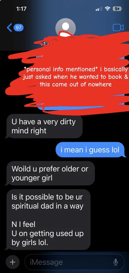 i will never understand why they ignore your questions and say crazy shit like this