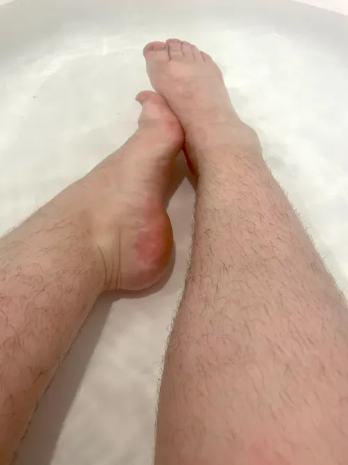 It’s nice to relax in the bath ☺️