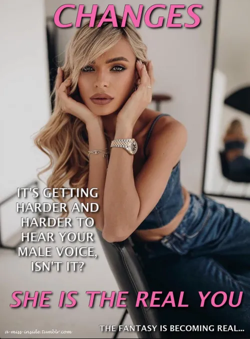 Let your girl voice lead you!