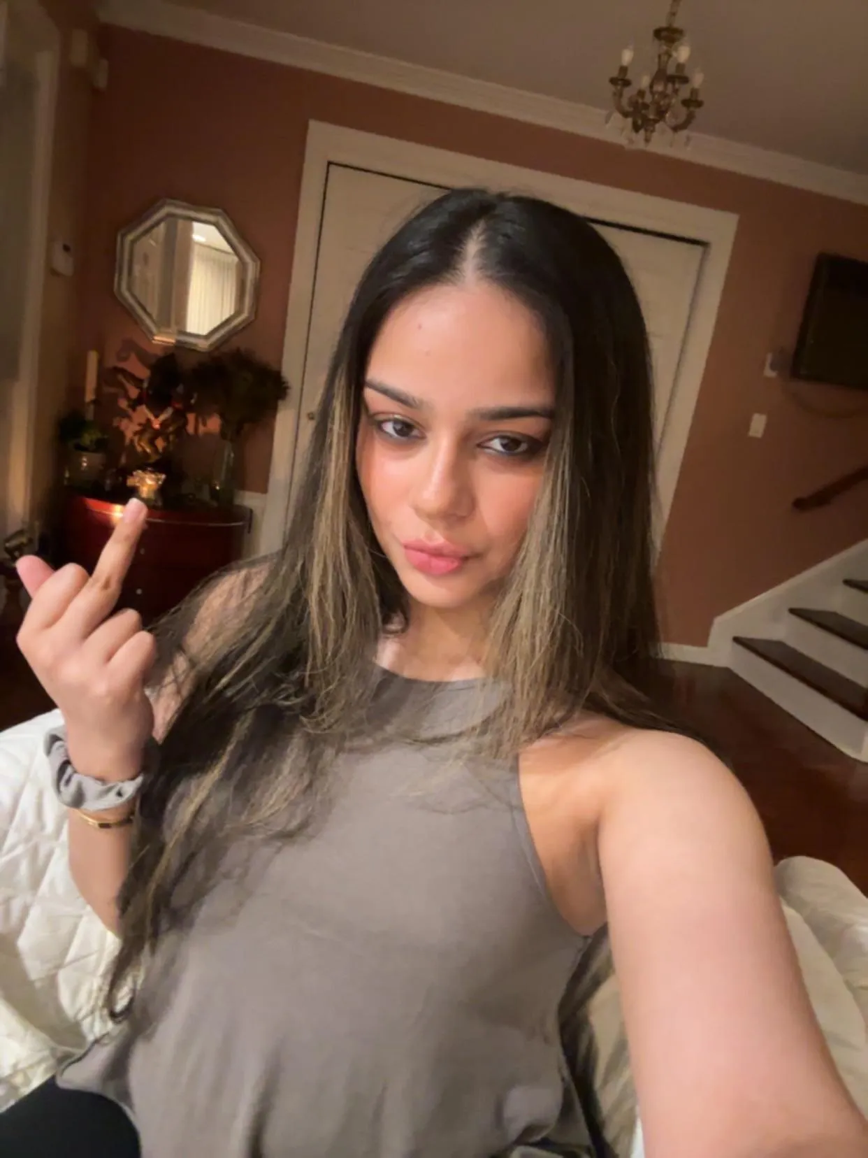 Look at me when I talk to you. And send like the pathetic beta you are.