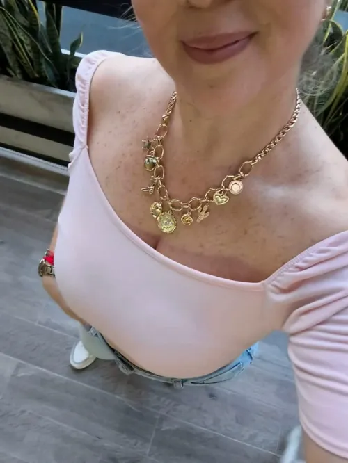 Looking a bit naughty in my office attire