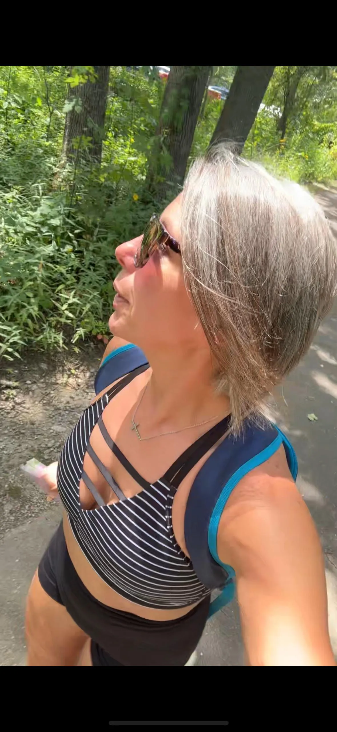 Out for a hike close to the lake…