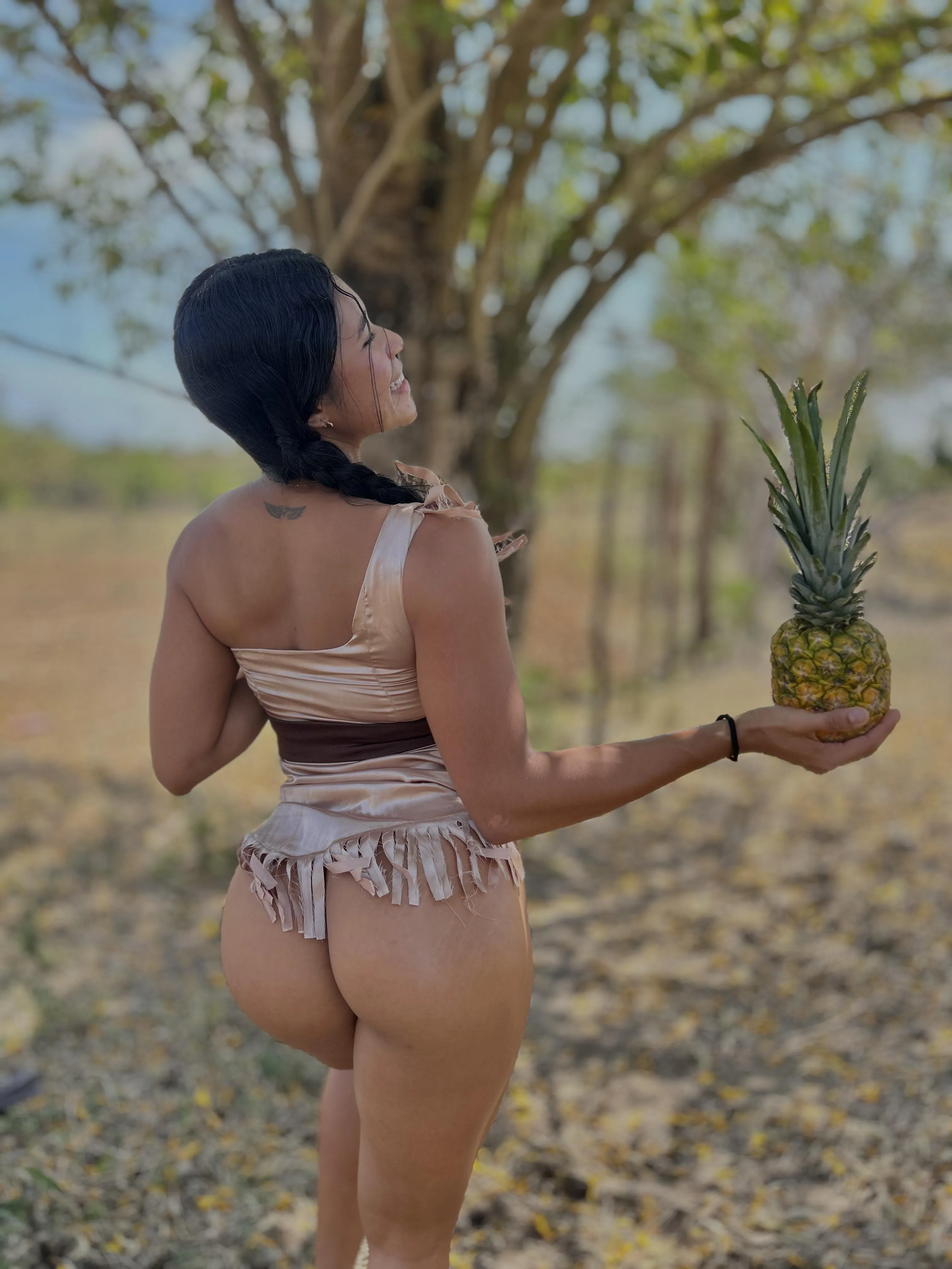 Proudly being hot native american