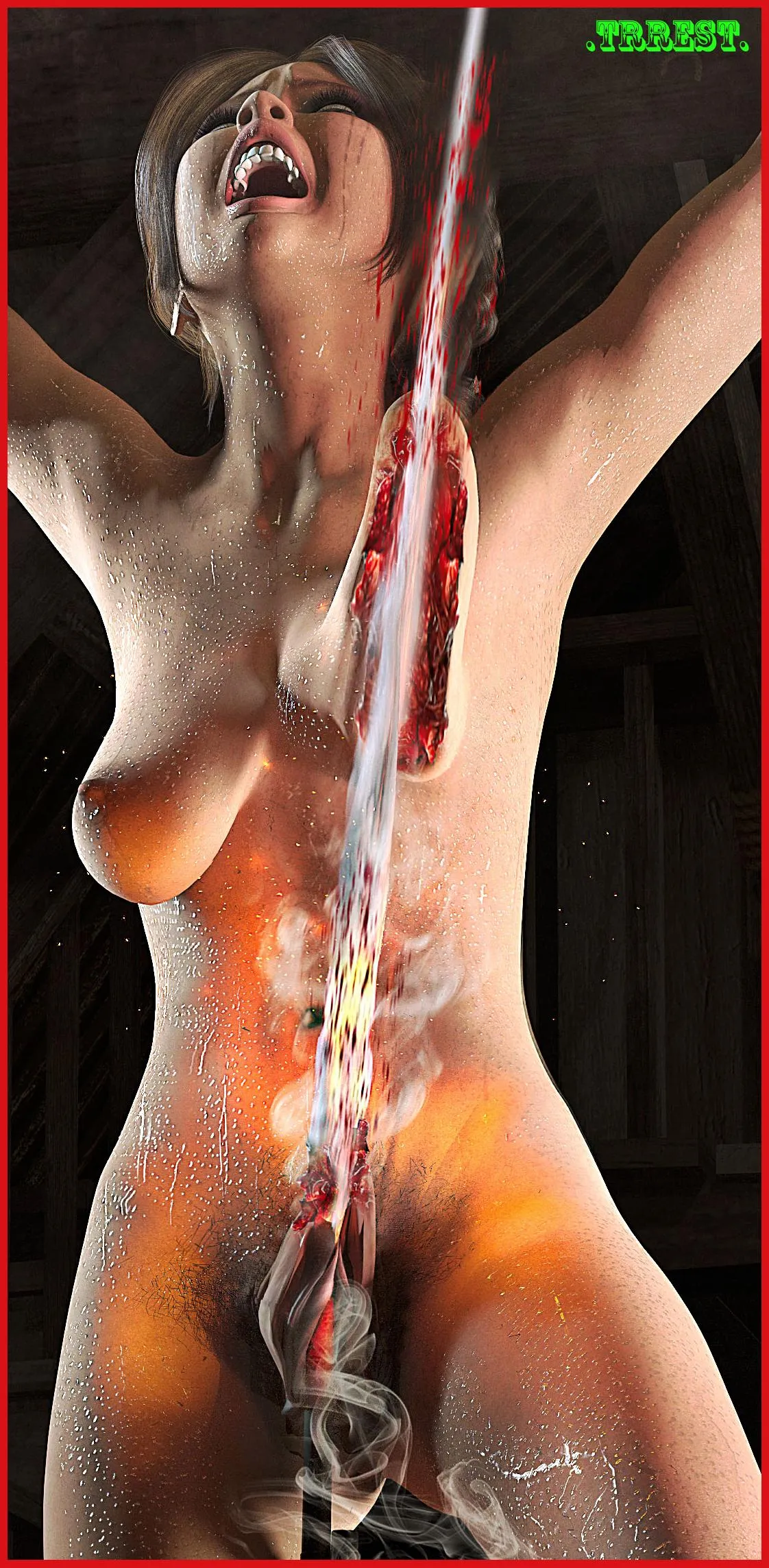 Shootgun in the pussy