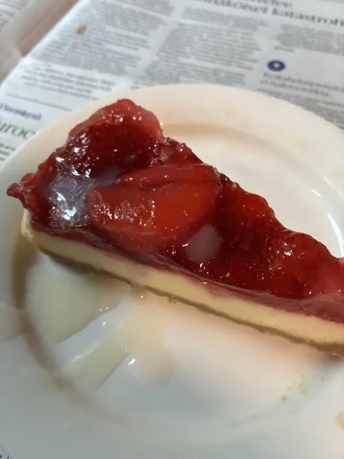 Strawberry cheesecake