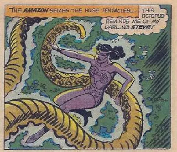 That's a Wonder Woman comic alright!