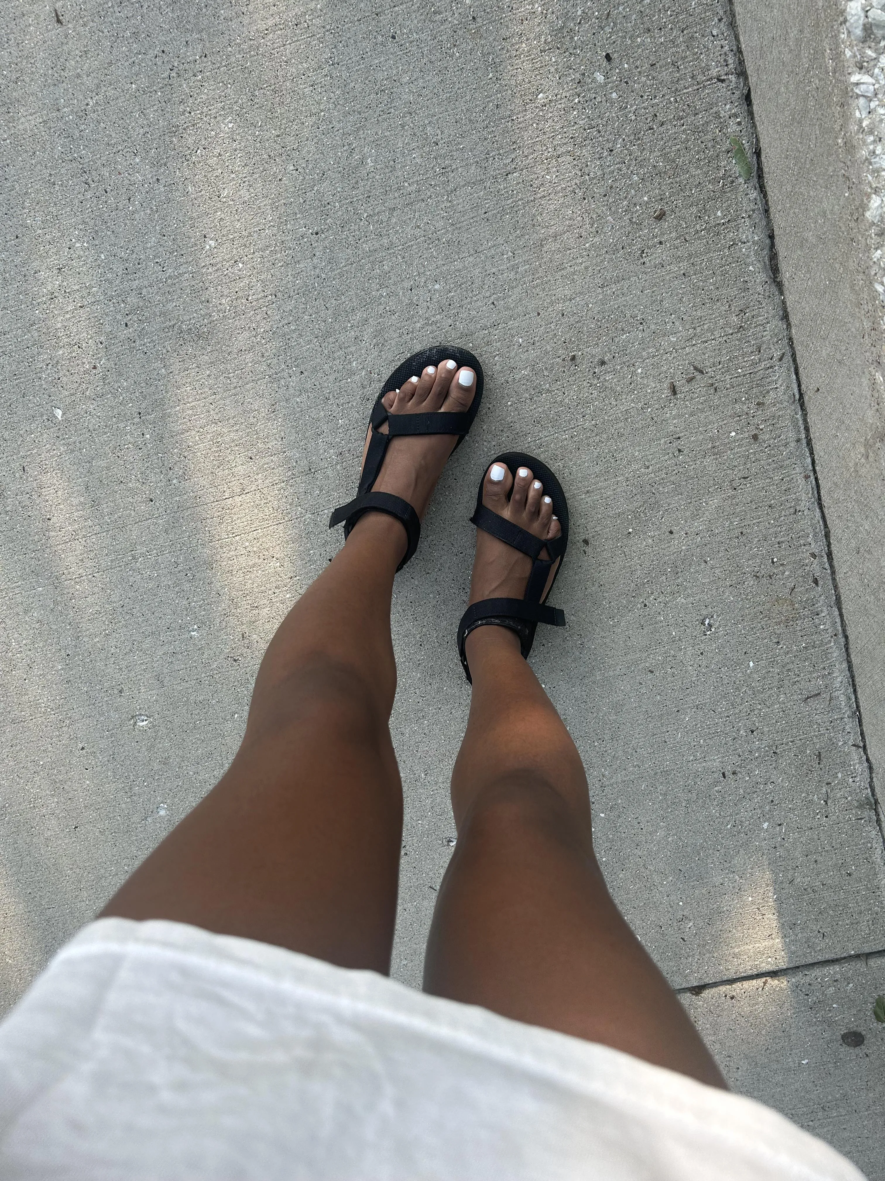 There’s still some saltwater left on them from vacation