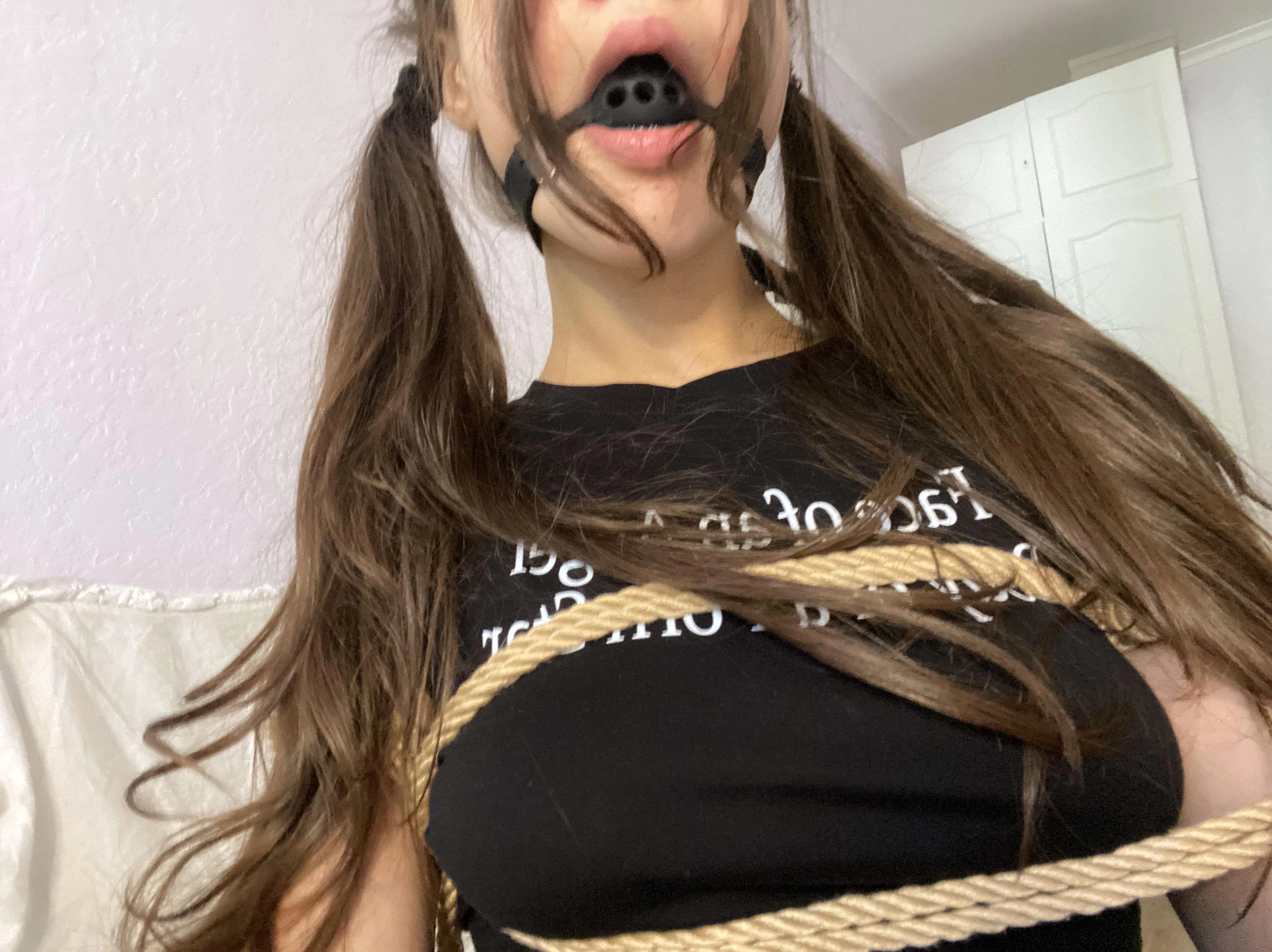 This gag looks cute, but your cock would fit better