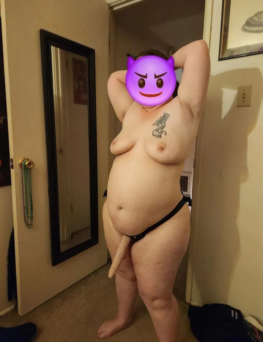 Wearing my strap-on feels so empowering