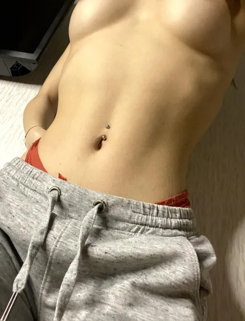 whats under the scrubs yet no one knows lol