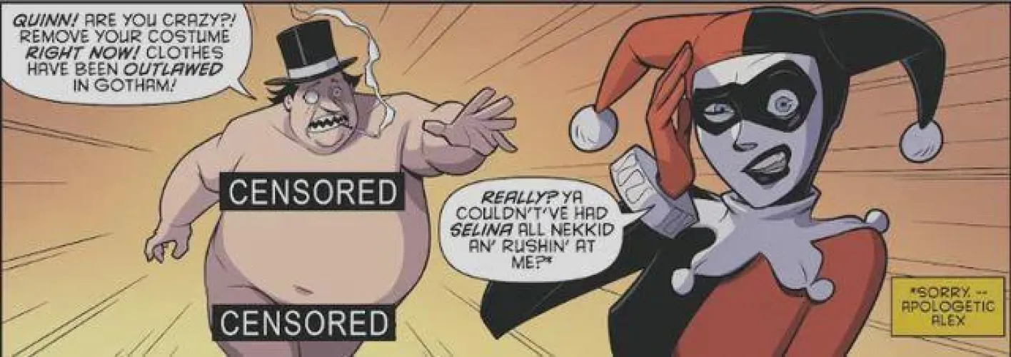 Who needs smut if comics get this kinky.