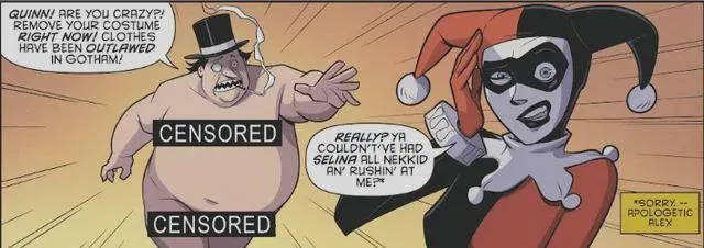 Who needs smut if comics get this kinky.