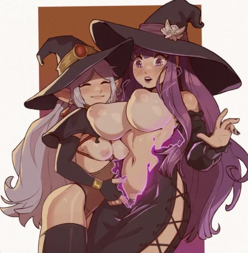 Witches playing (KlimSpree)