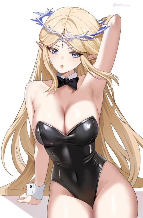 Cartethyia in Playboy bunny suit (Twomoon) [Wuthering Waves]