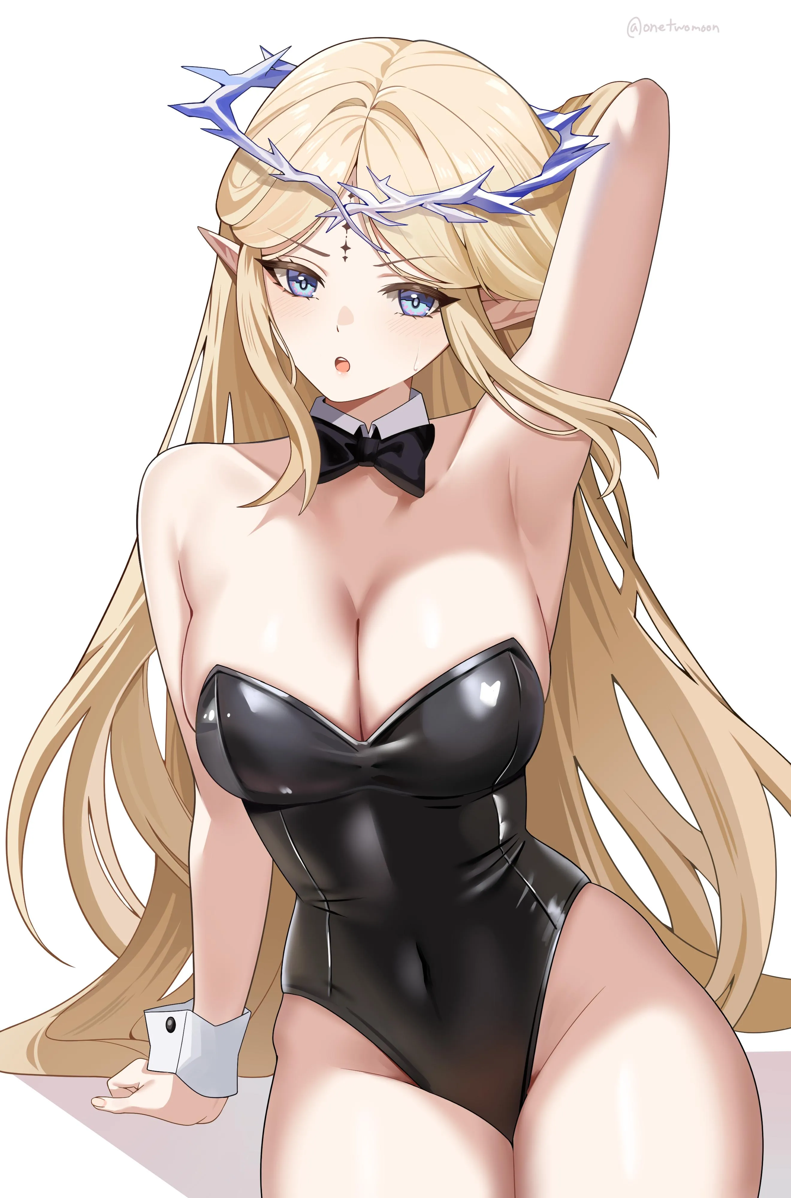 Cartethyia in Playboy bunny suit (Twomoon) [Wuthering Waves]