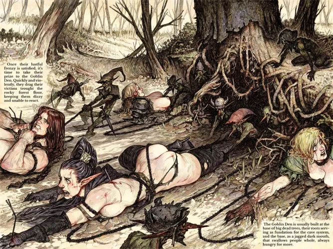 Dragged to the Goblin Den (The Sabu)