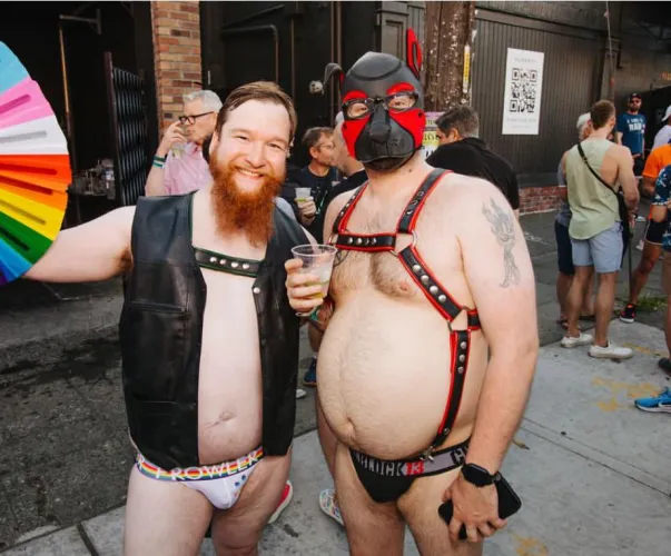Fun during Seattle Pride