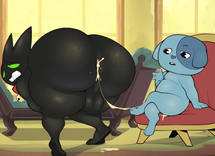 Heroes of pure heart Mao Mao and Ol' blue