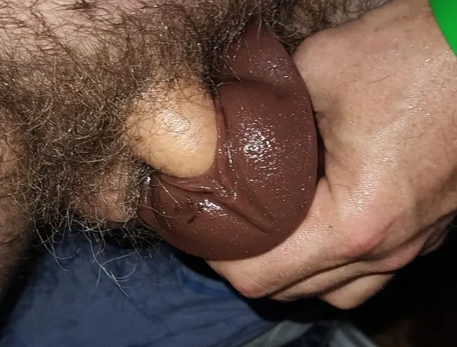 High and horny, fucking my black pocket pussy 😛