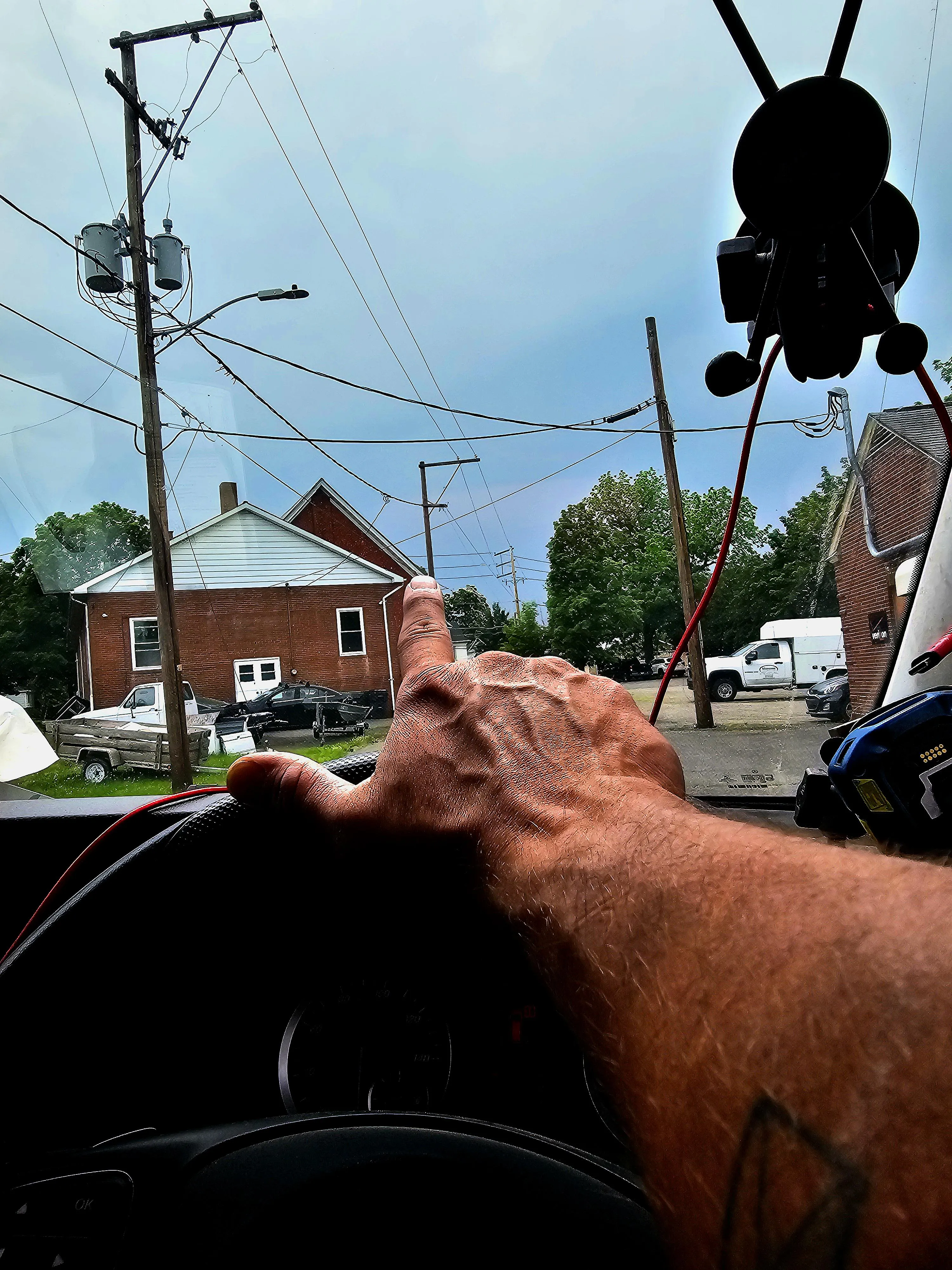 I dont know. I think we are gonna get wet today ...