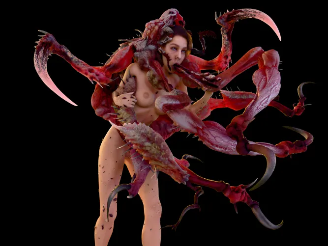 Jill becomes a Broodmother (Resident Evil 3: Remake)