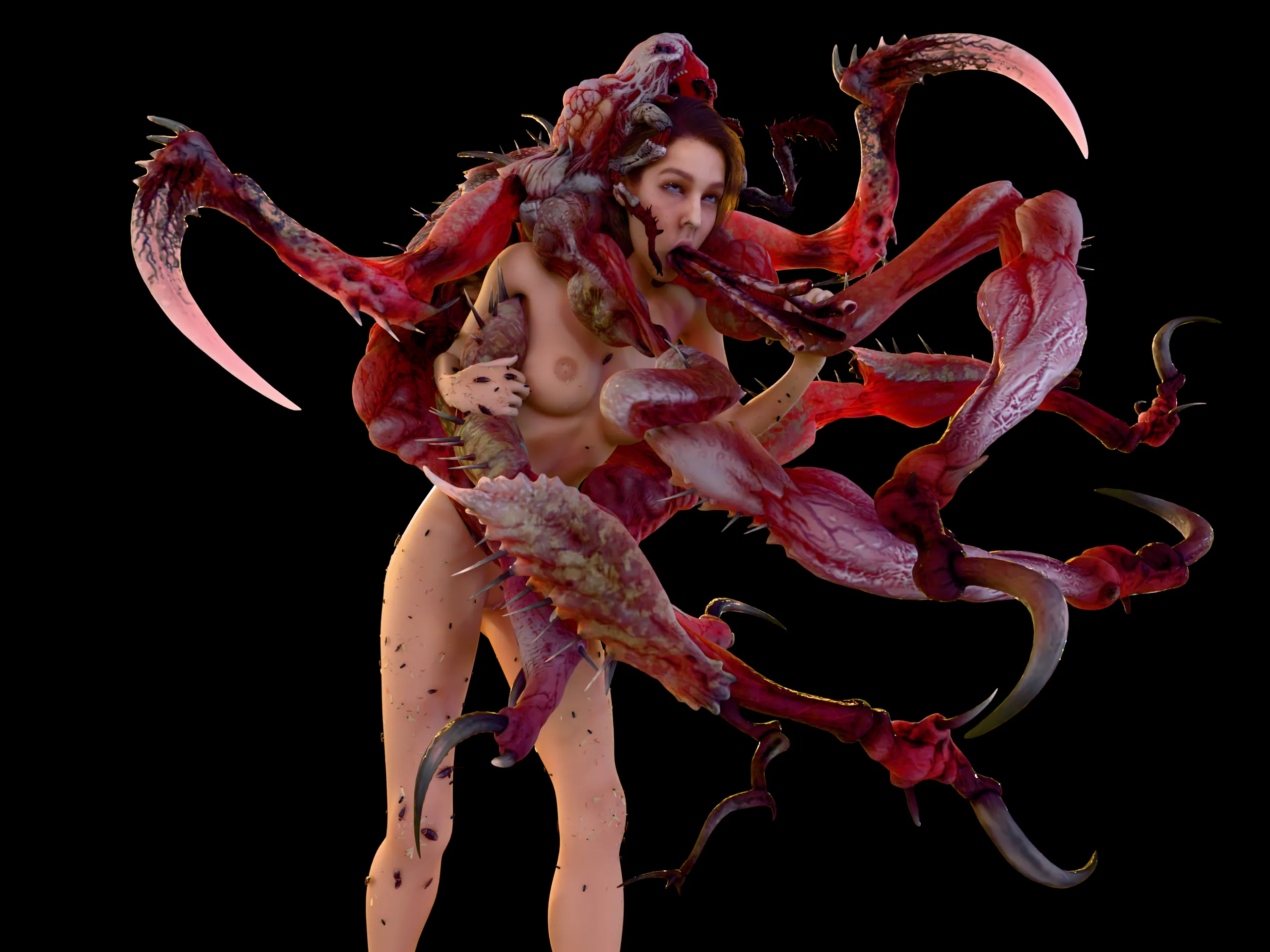 Jill becomes a Broodmother (Resident Evil 3: Remake)