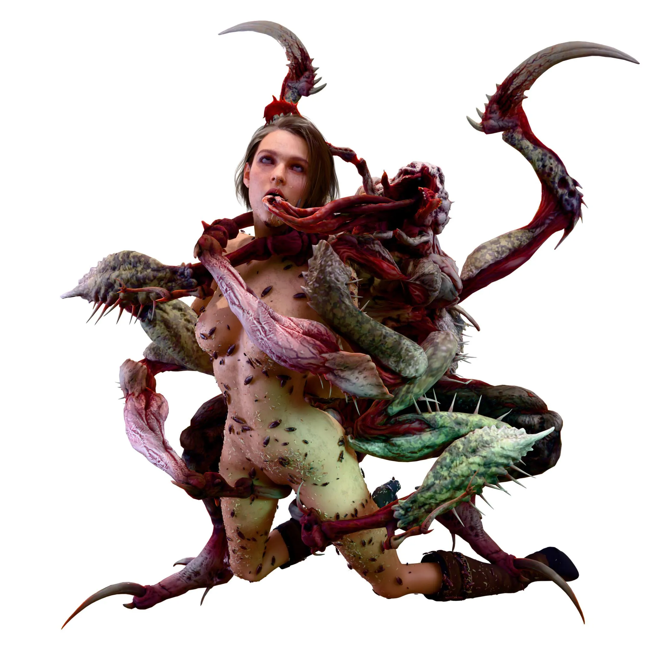 Jill & Drain Deimos oviposition