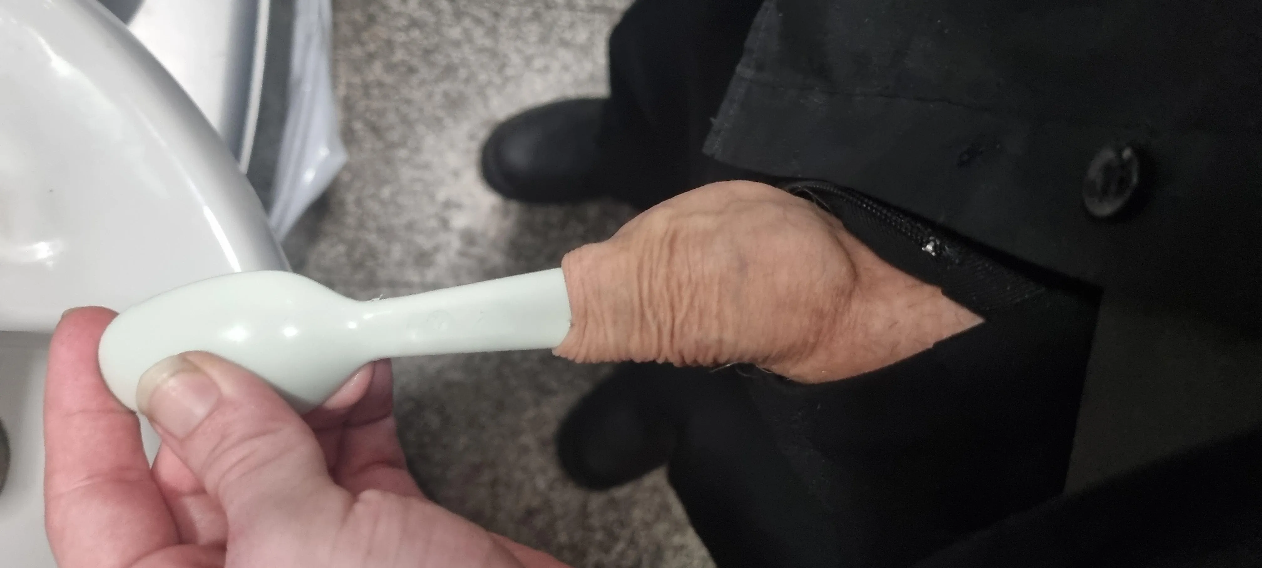 Love docking my cock with objects