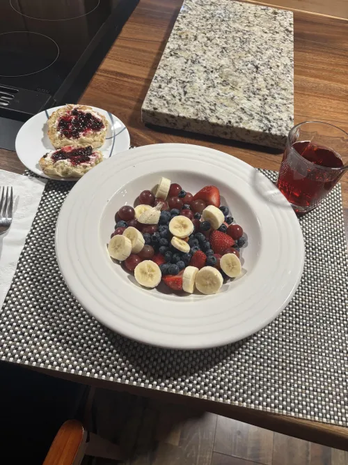 My house wife 120 pounds I am breakfast