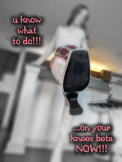 ON YOUR KNEES ‼️‼️‼️‼️