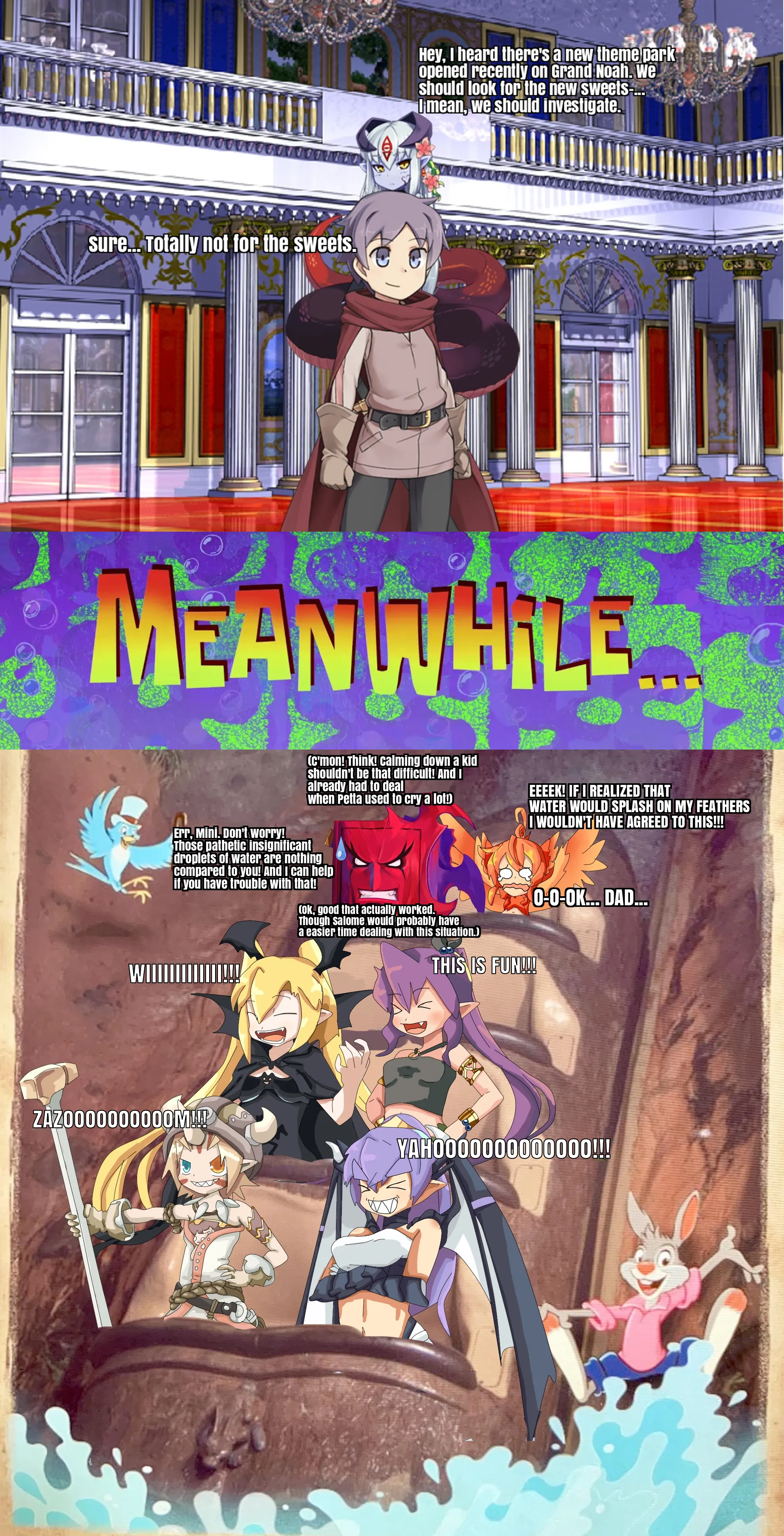 Post Paradox 3 Memes: Yay! Theme Park!