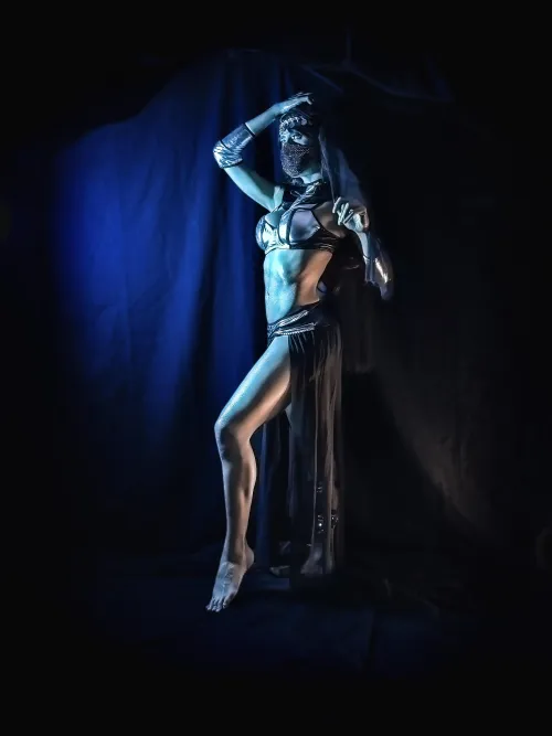 She moves like spice through the wind — rare, dangerous, and divine.