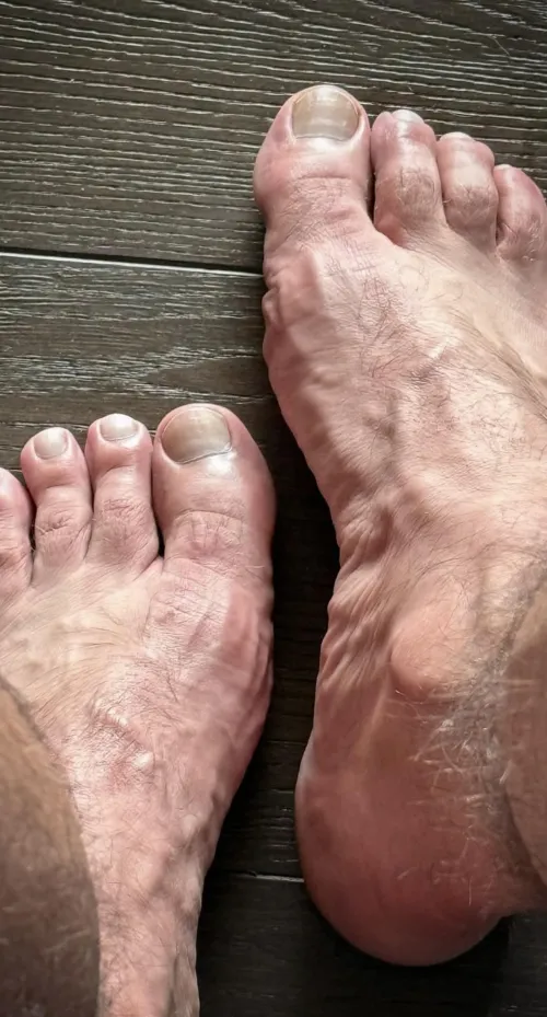 Strong, Sexy manly feet