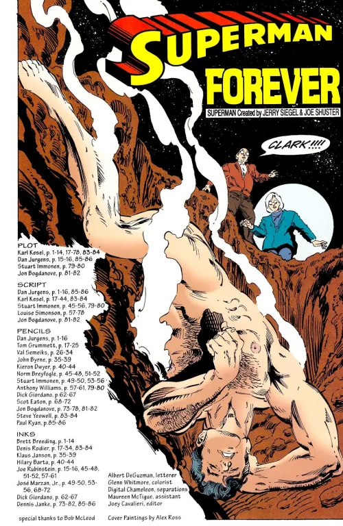 Superman au natural [Superman Forever (1998) one shot]