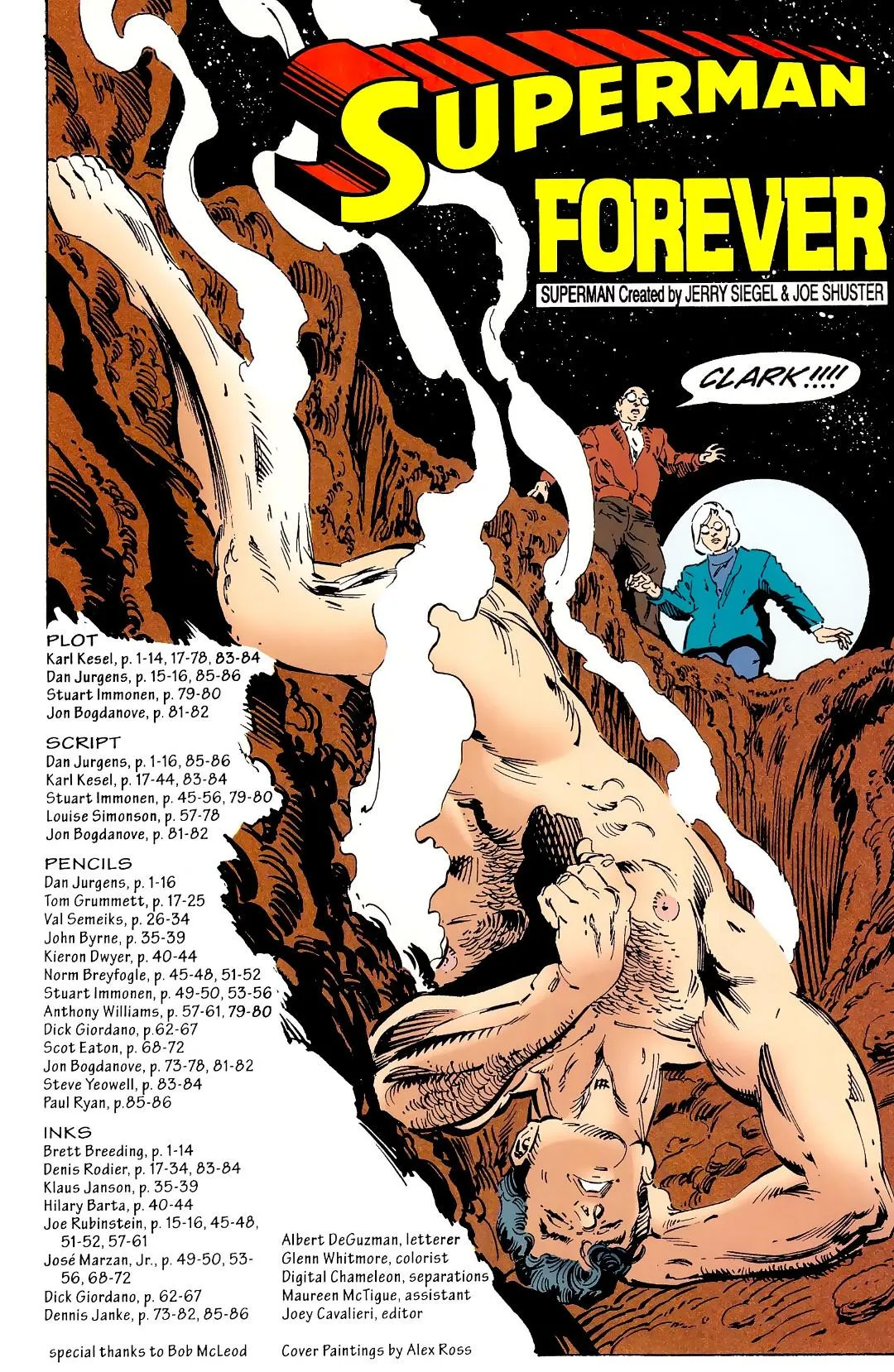 Superman au natural [Superman Forever (1998) one shot]