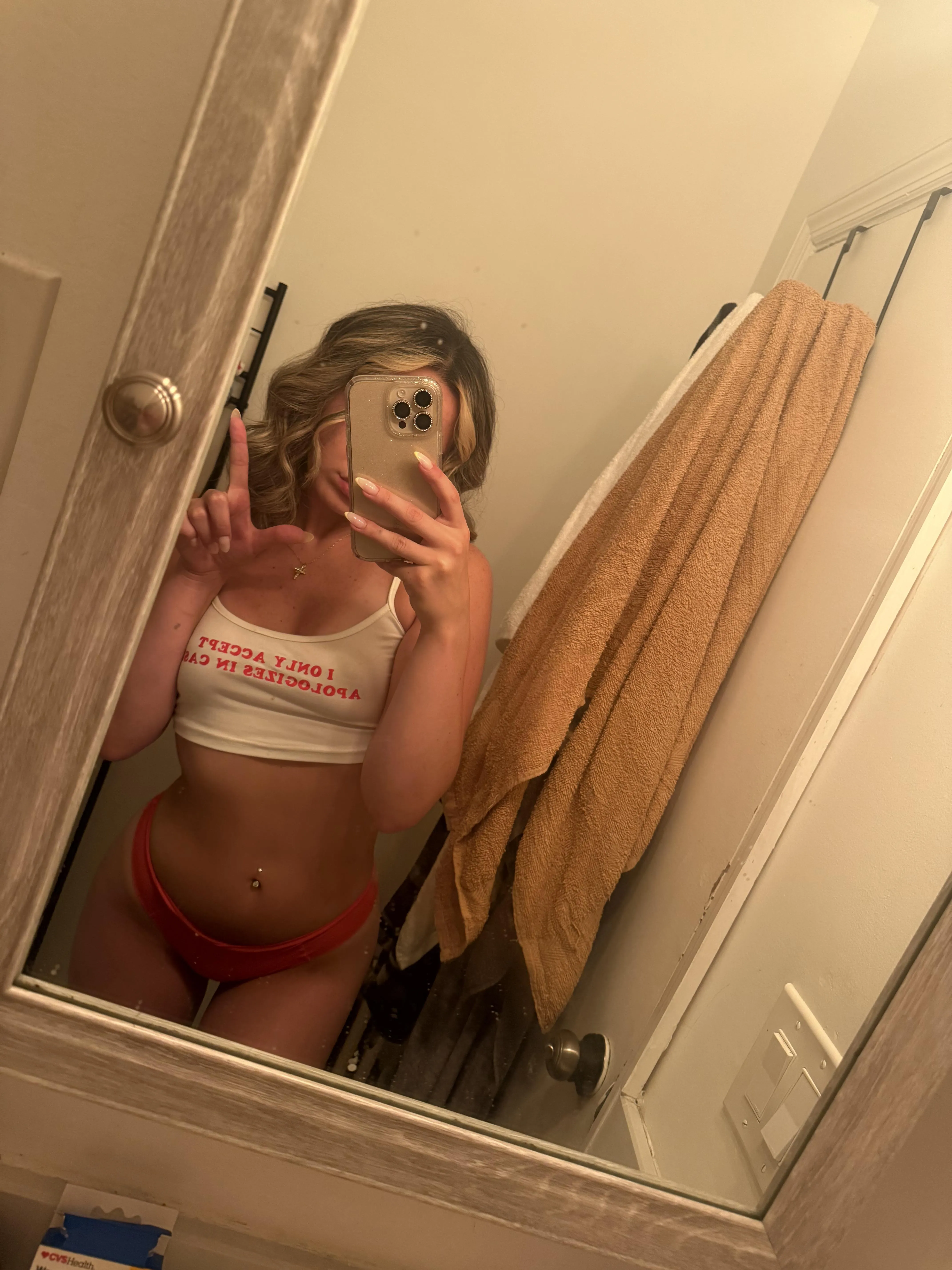 Sweet girls like me cost more. You should’ve known that.💗