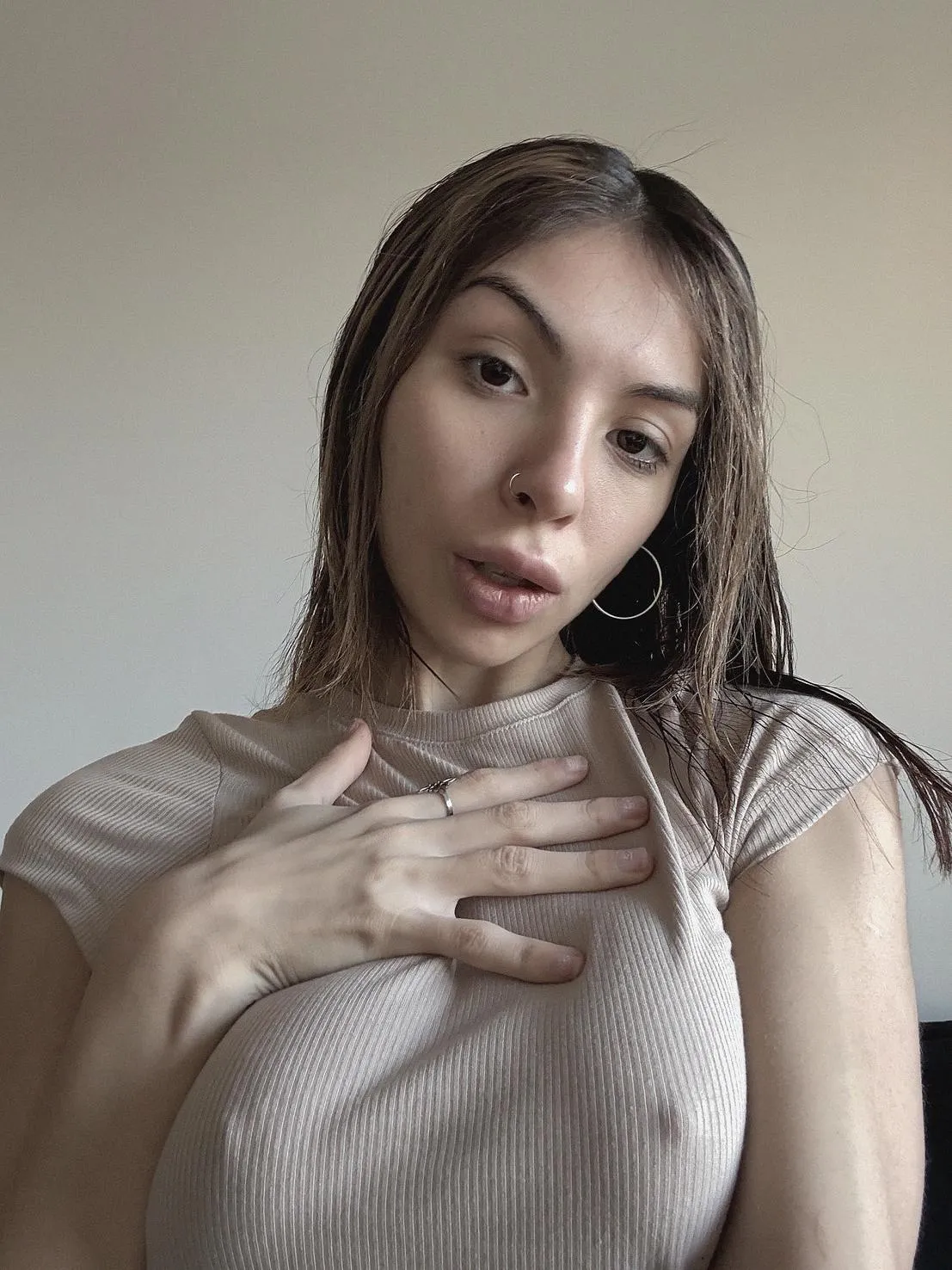 Wanna pinch em? What i suggest is you grab and squeeze the whole thing.