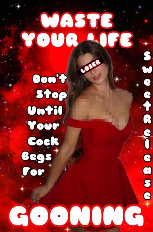 Waste your life GOONING for Brooke Monk