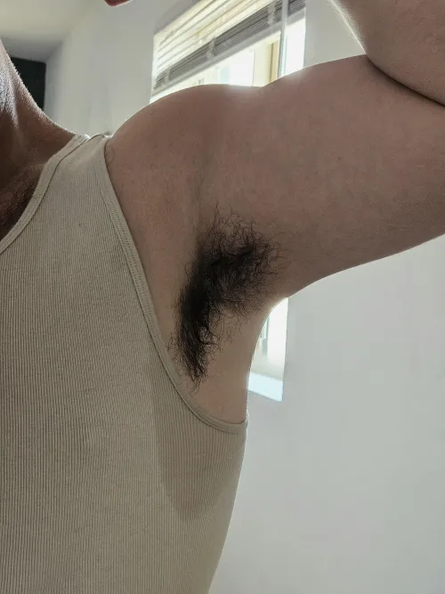 Working out without deodorant looks like this. Would you sniff it or lick it?