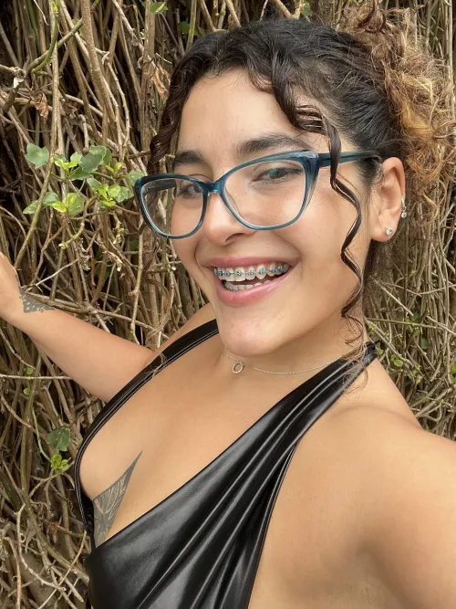 Would you kiss me even if I had this on my teeth?