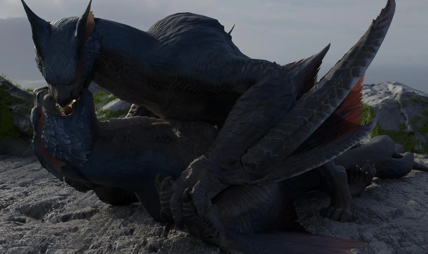 Wyvernesses handholding! (integlol) [FF]