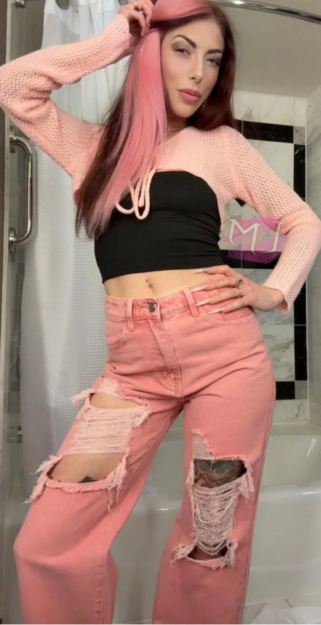 You can't hide your weakness for me from me. 😏